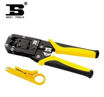 Persian dual-use net pliers BS-D3268 dual-use network line crimping pliers network line telephone line crimping pliers to send stripping knife