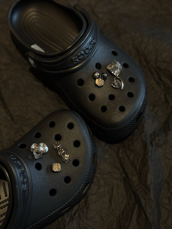 Pandora Crocs Shoe Charms Shoe Decorations Shoe Buckles Compatible with Crocs Metal Shoe Charms