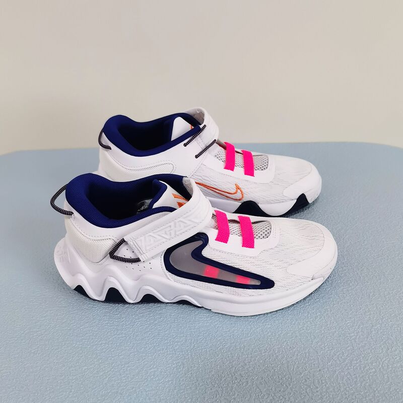Authentic Nike Youth and Children's Summer Breathable Antetokounmpo Velcro Practical Basketball Shoes Dq1942