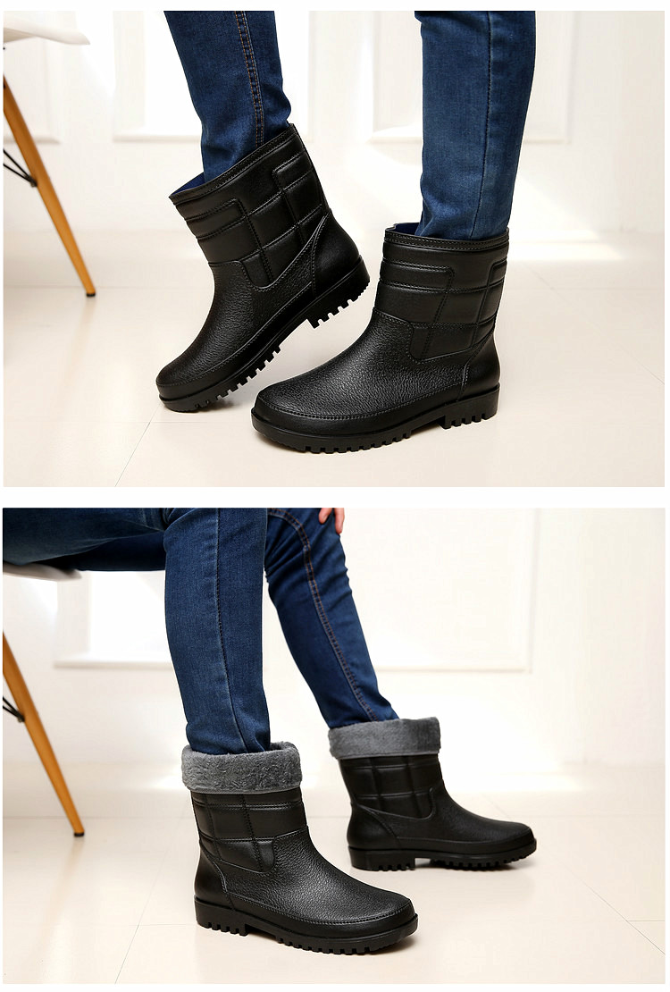 Chaussures - bottes caoutchouc homme LUOMATIKE pour hiver - semelle plastique - Ref 958987 Image 28