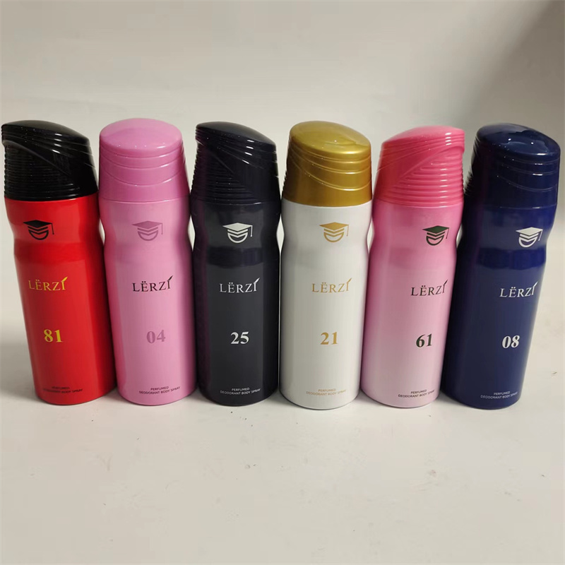Xinjiang Lerzi Nalco Deodorant Spray 200ml Men's and Women's Perfume Long-Lasting Anti-Perspirant Genuine Product Free Shipping