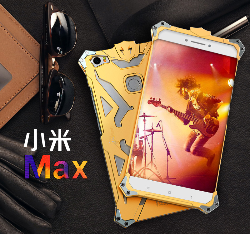 SIMON THOR Aviation Aluminum Alloy Shockproof Armor Metal Case Cover for Xiaomi Mi Max