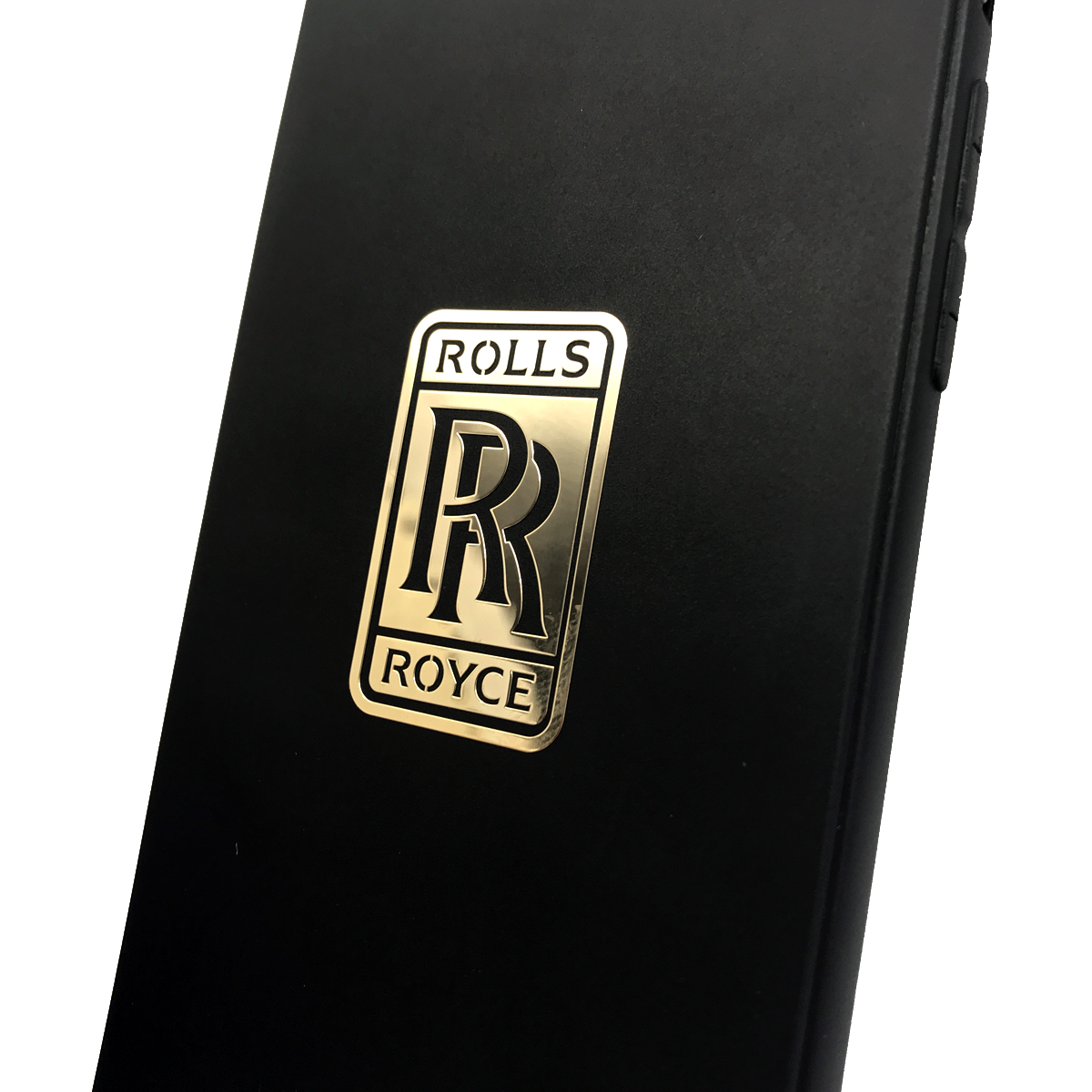 Đôi R Rolls-Royce Rolls-Royce tiêu chuẩn xe kim loại xe dán sticker trang trí dán điện thoại di động máy tính - Phụ kiện điện thoại di động dây móc điện thoại