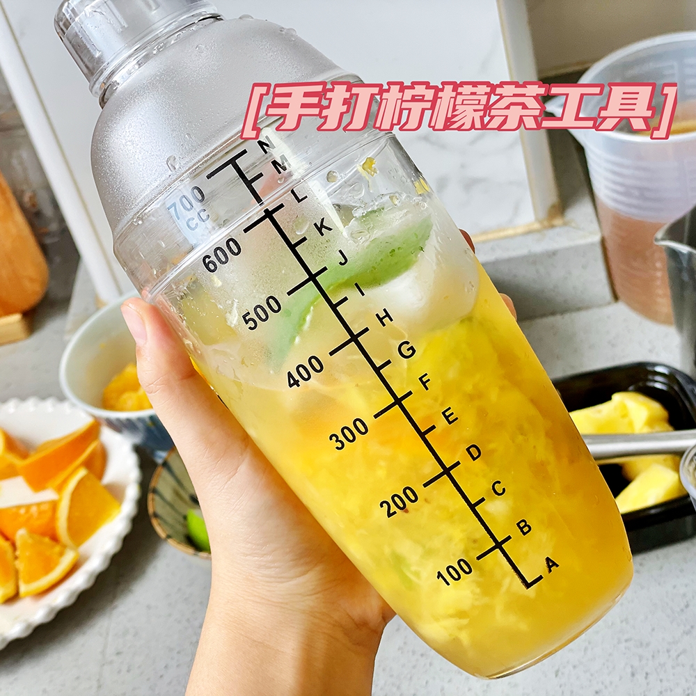 Snowk Cup milk tea shop special theorizer hand-shake suit Blizzard with lemon tea tool Thai style to make homemade fruit tea