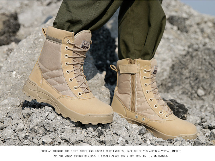 Bottes militaires pour homme - encapsulé - Ref 1397081 Image 37