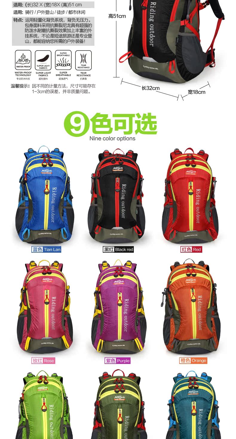 Sacoche pour vélo mixte MZYRH - Ref 2218725 Image 37