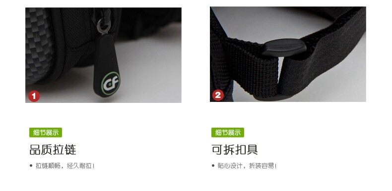 Sacoche pour vélo mixte CONIFER - Ref 2215939 Image 21