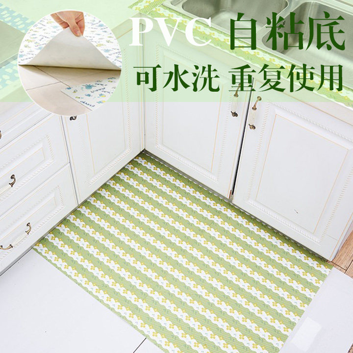 Self-adhesive foyer splicing floor mat kitchen bathroom door waterproof foot mat carpet bedroom entrance door mat non-slip mat