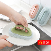 Kitchen stove washing pot brush bath tub brush pool magic sponge sponge wiper decontamination dishwashing bathroom tile cleaning brush