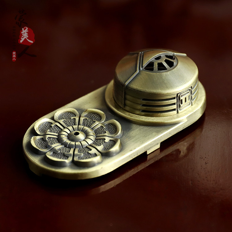 Этническая курильница для благовоний для авто в помещении, 2 в 1, этнический стиль 