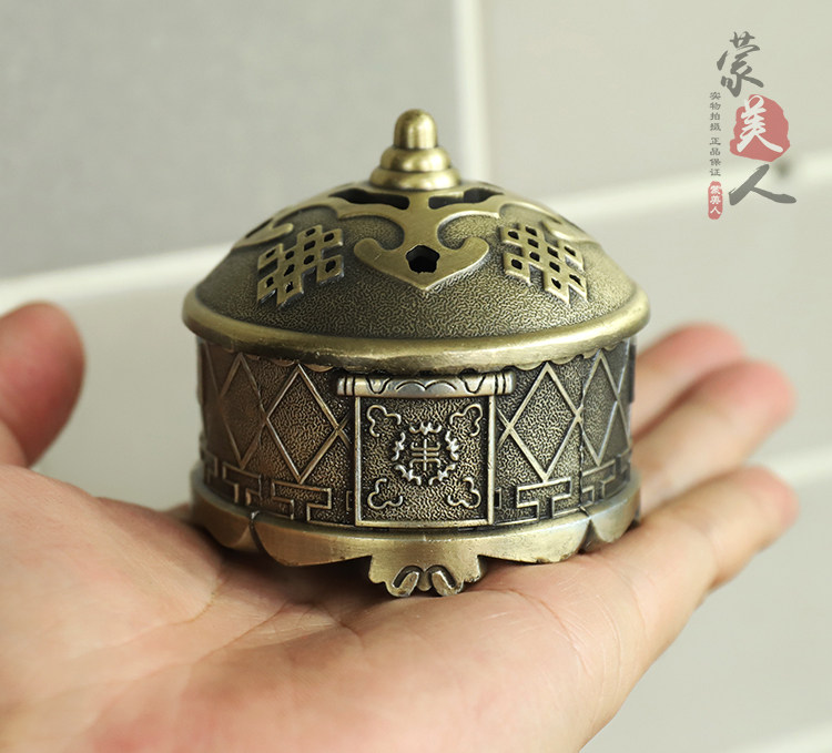 Этническая курильница для благовоний для авто в помещении, 2 в 1, этнический стиль 