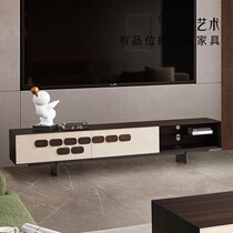 Youfan art Caen TV cabinet modern personality simple style living room small apartment light luxury minimalist cabinet V122