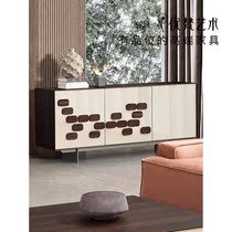 Youfan art Caen sideboard American modern personality simple style small apartment light luxury minimalist cabinet V122