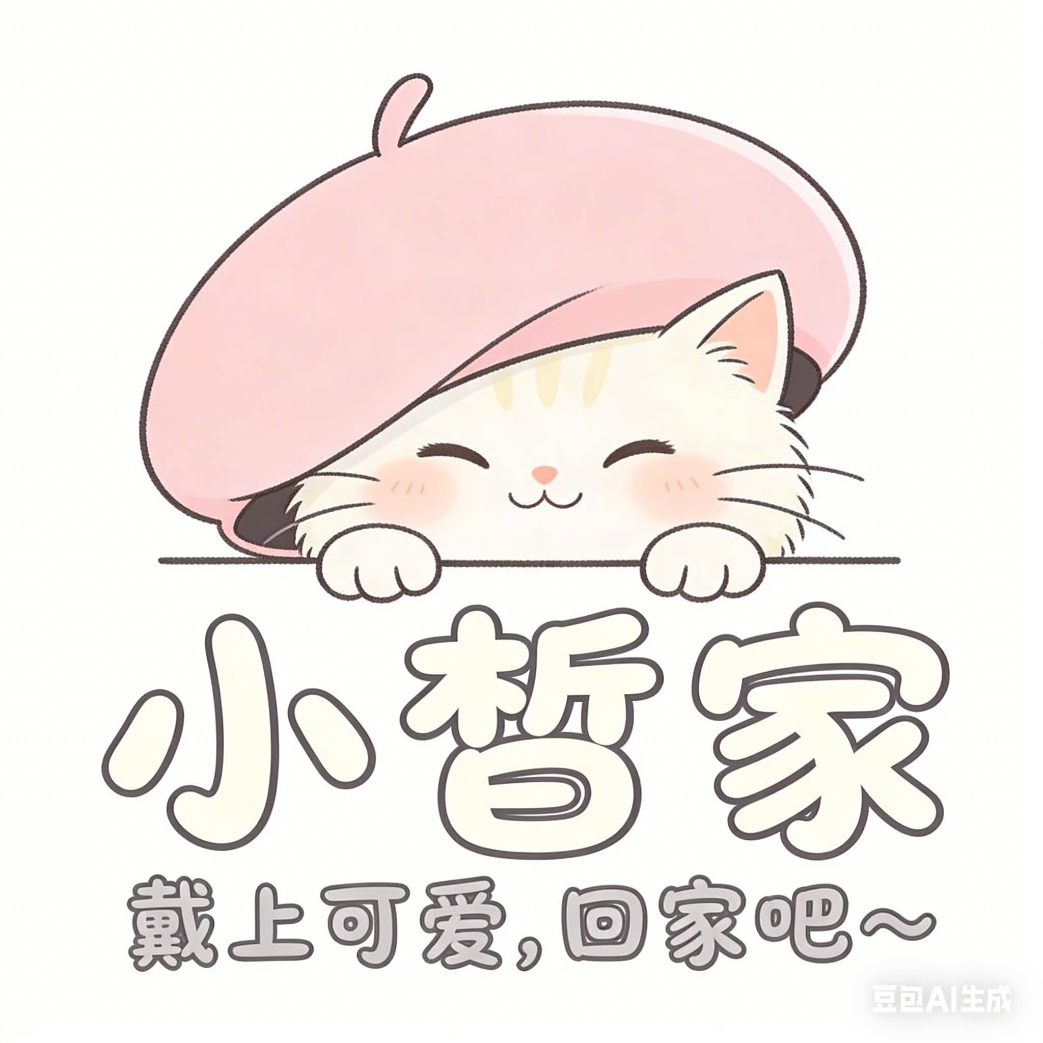 小皙家帽子店的LOGO