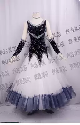 New national standard dance dress modern high-end custom jumpsuit show competition Tango elegant waltz miss