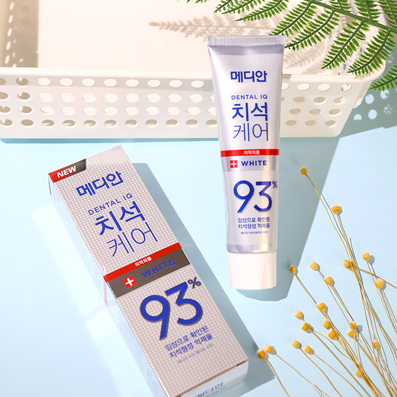 South Korea imports Amoreine white Madian 93 % white toothpaste to yellow to dental stains to the new style
