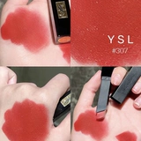 YSL Saint Laurent Маленькая черная полосатая помада 302 307 301 314 313 Новая обнаженная матовая паста цвет