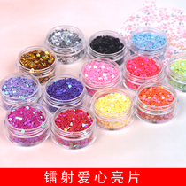 Drop Glue Diy Cell Phone Shell Material Bag Laser Loving Bright Sheet Sparkling the suit of the ashtray mold