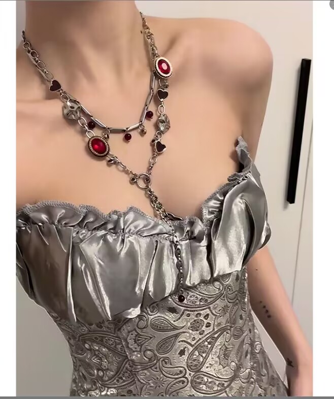 European and American large size Douyin same style palace retro corset vest corset strapless corset can be worn outside