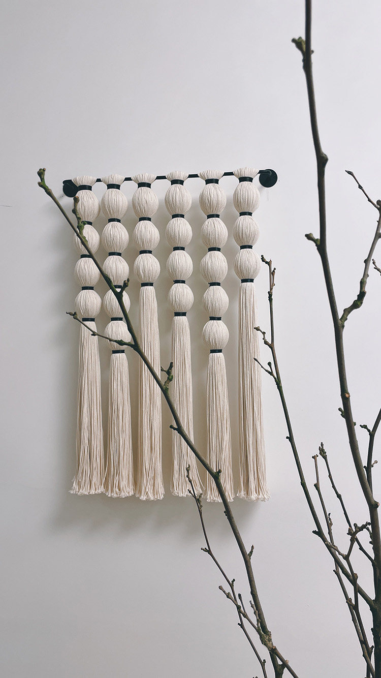 Гобелен 软装卧室玄关酒店流苏编织挂毯