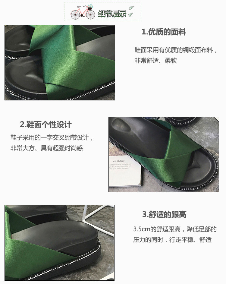 Sandales femme      en satin - Ref 2672092 Image 9