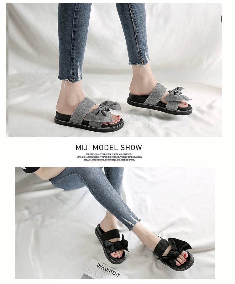 Sandales femme      en tissu paillete - Ref 2672100 Image 17