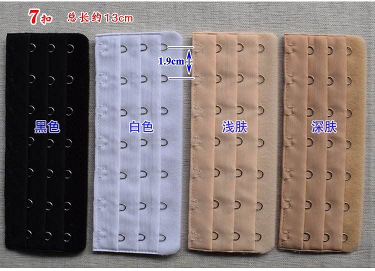 3 rows 7 buckles 8 buckles 9 buckles 10 buckles 11 buckles 12 buckles cơ thể áo nịt ngực mở rộng khóa dài buckles tráng đa ngực khóa