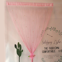 Plastic Bead Cord Encrypted Cord Curtain Bedroom Partition Curtain Wedding Door Curtain Living-room Flow Suo Curtain Hotel Genguan Decorative Curtain