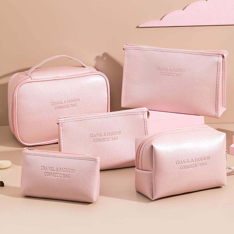 Cosmetic Bag for Women, New Style, Super Popular, Portable, Travel, Waterproof, Large Capacity, Small Size, Lipstick, Cushion Bag, Touch-Up, Toiletry Bag