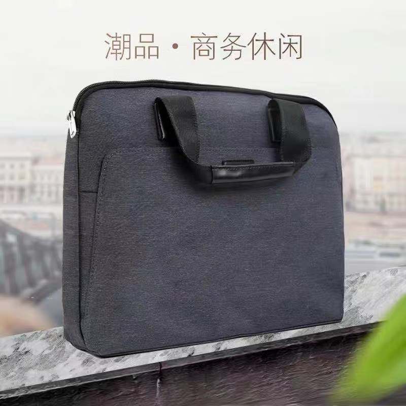 Kadijia briefcase men's business casual bag Oxford cloth waterproof handbag a4 business bag meeting briefcase