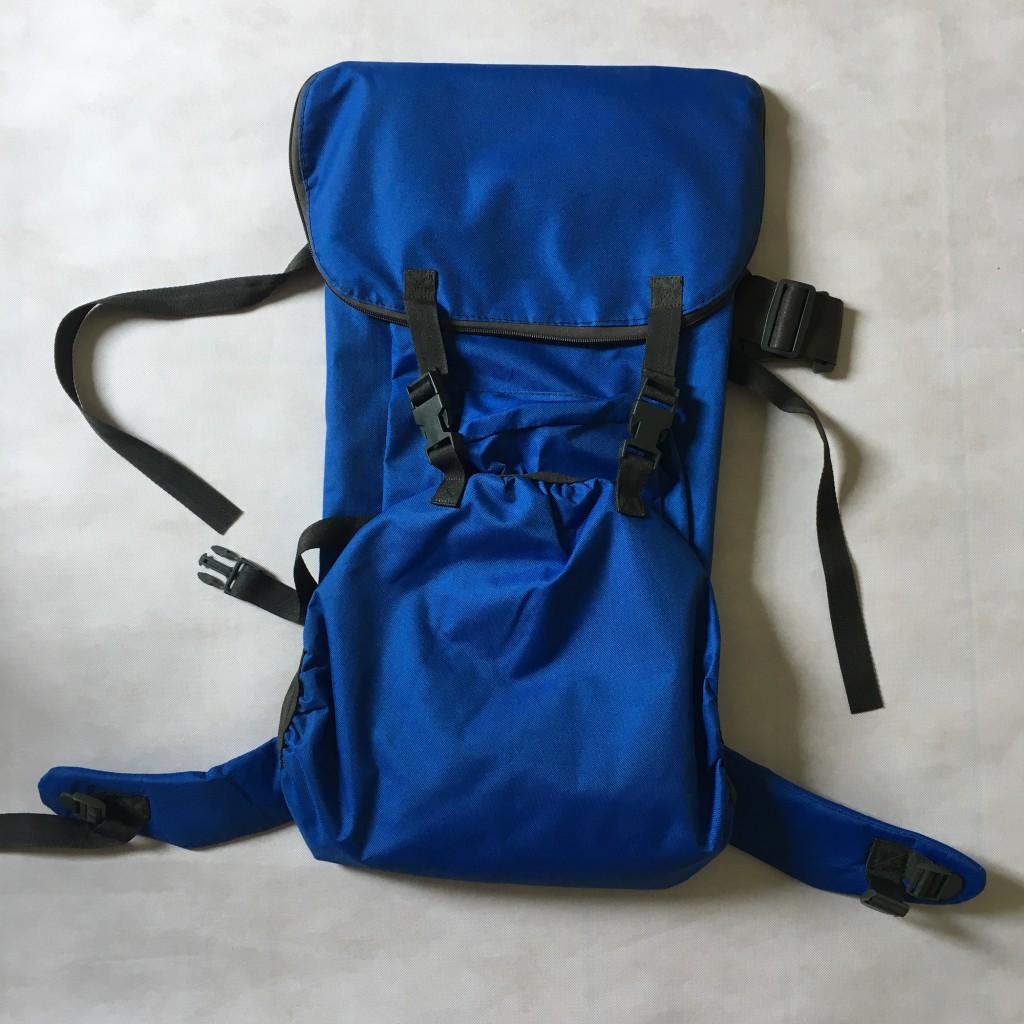 New type Ctrip with fire back sack waterproof steel frame winter summer training Shoulder Bag Flame Blue Large Capacity Tactical Double Shoulder Bag