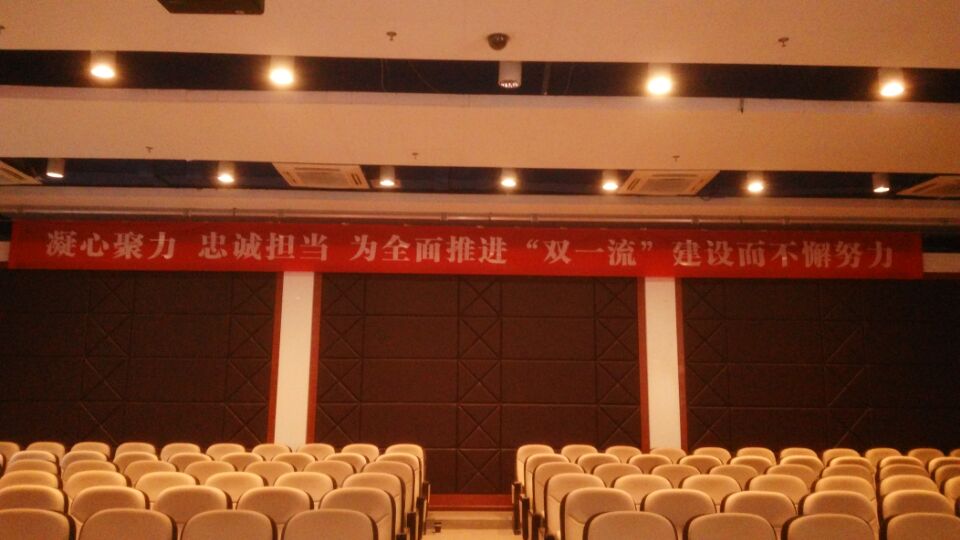 Customized 10 m Electric logo conference remote control intelligent lifting banner school Mall banner automatic lifting lever