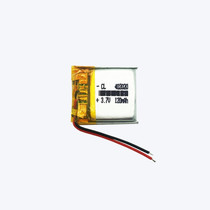 3 7V polymer lithium battery 402020 120mAh MP3 sports watch small toy locator battery