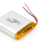 Small square polymer lithium battery 3 7V1500MAH HIFI bluetooth speaker MP3 cup 103440