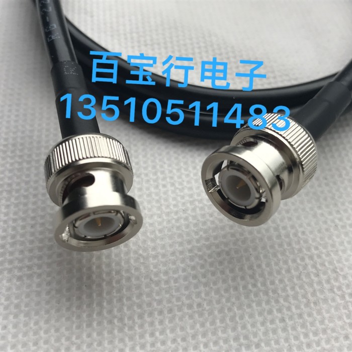 HD-SDI radio frequency RG223 industrial grade BNC-JJ jumper BNC revolution male double shield high frequency 6G feeder 50 ohms