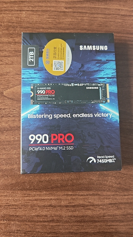 Samsung/Samsung 990Pro 1Tb 2Tb 4Tb Nvme Pcie4.0 Solid State Drive