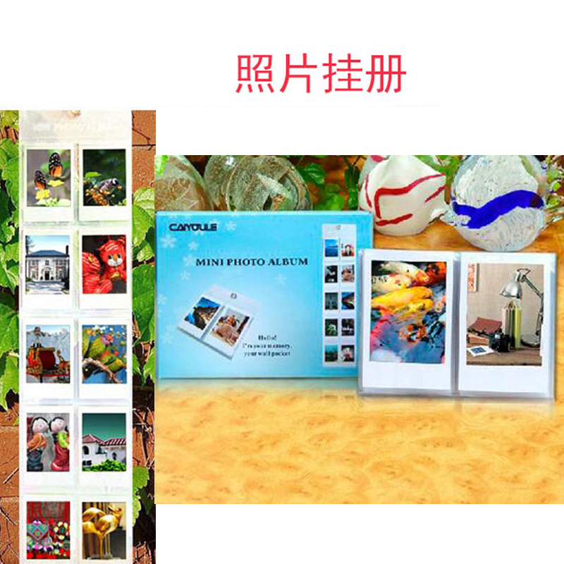 Hanging book photo wall Fuji clapping up mini-phase paper 3 inch w300 wide 5 inch souvenir photo book 10 5 sheets of entry