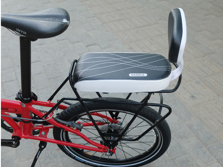 Bicycle cushion manned mountaineer rear rack seat cushion with comfortable saddle children rear cushion accessories