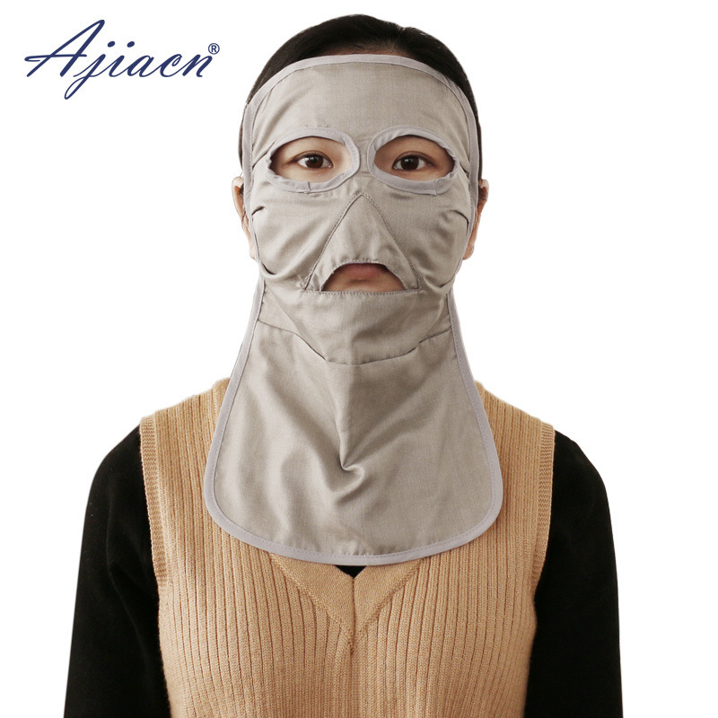 Love mobile phone radiation long mask silver fiber metal fiber anti-radiation long mask