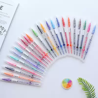 Dot Stone 24 color Macpen double head brush 36 color water-based professional drawing design comic hand-painted brush DS2001