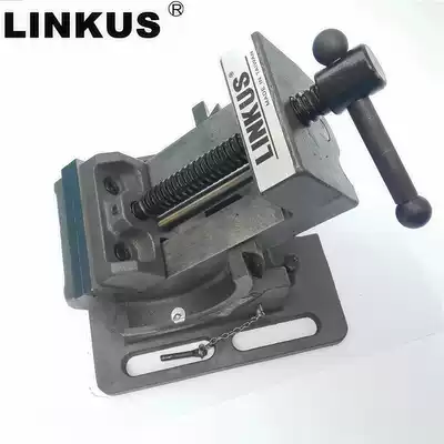 Tiltable guide rod type flat mouth pliers 0-90 degree angle inclined vise Drilling bench pliers fixture 3 inch 4 inch