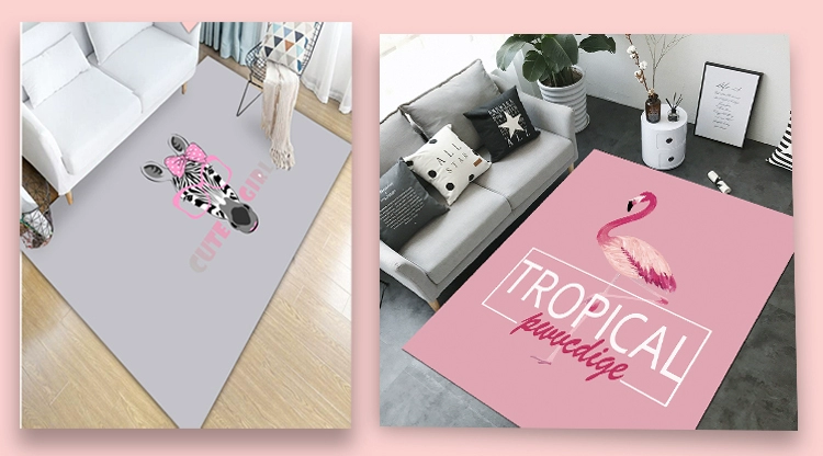 Net Red Carpet Bắc Âu cùng phòng đoạn ngủ phòng ngủ in trang trí gió đầy đủ các cửa hàng tâm lười biếng cô gái như thảm - Thảm giá thảm cuộn trải sàn