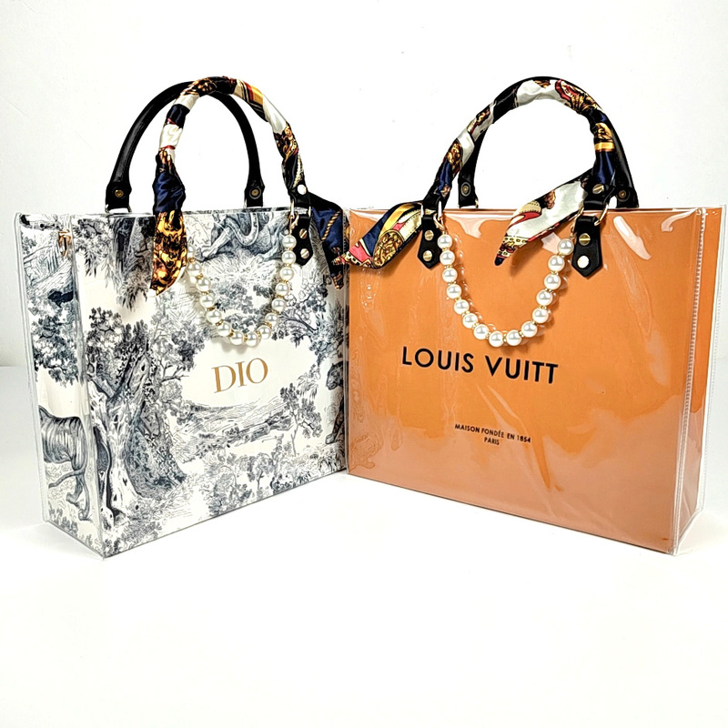 New DIY Team Building Handmade Tote Bag Women's Handbag Paper Bag Transformation DIY Material Kit Tpu Shopping Tote Bag