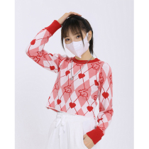 Racing Small Sloth Sleeve Hooded Sweatshirt Woman Spring Autumn Short loose long sleeves Foreign wear Lazy Wind Sweater Thin jacket jacket