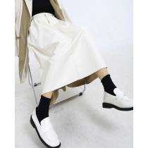 Race Little Lazy A Character Leather Skirt Half Body Dress Woman Spring 2022 New High Waist Loose With Long Dresses Design Sensation