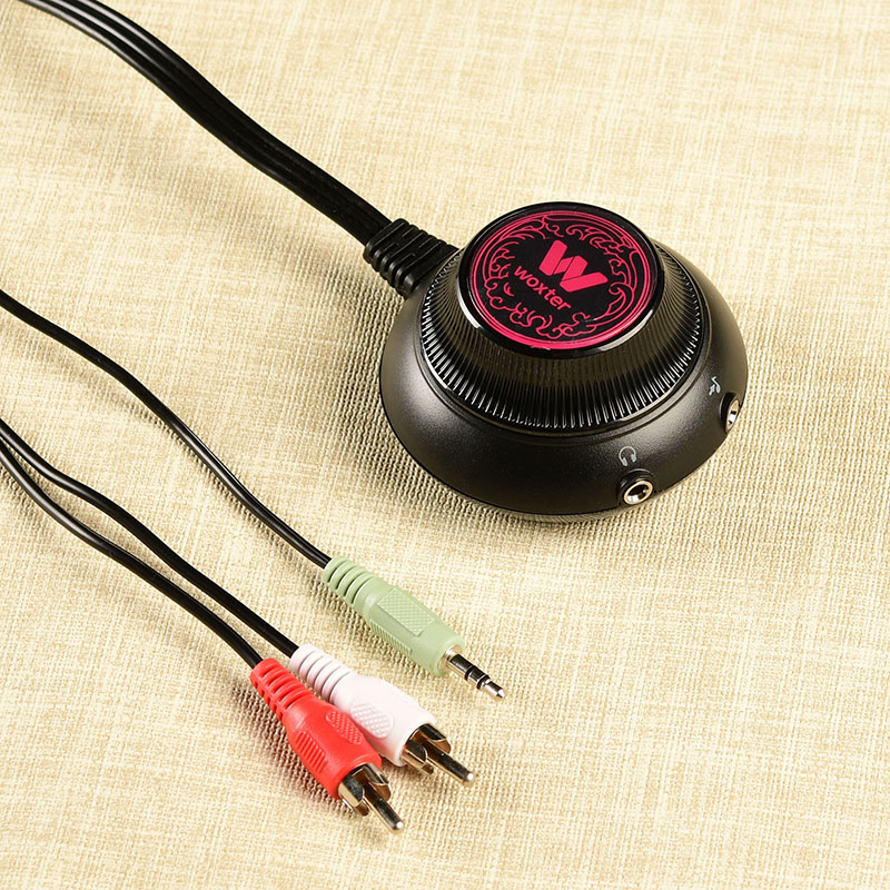 Speaker wire controller audio volume regulator RCA lotus line audio extension cable audio external external switch