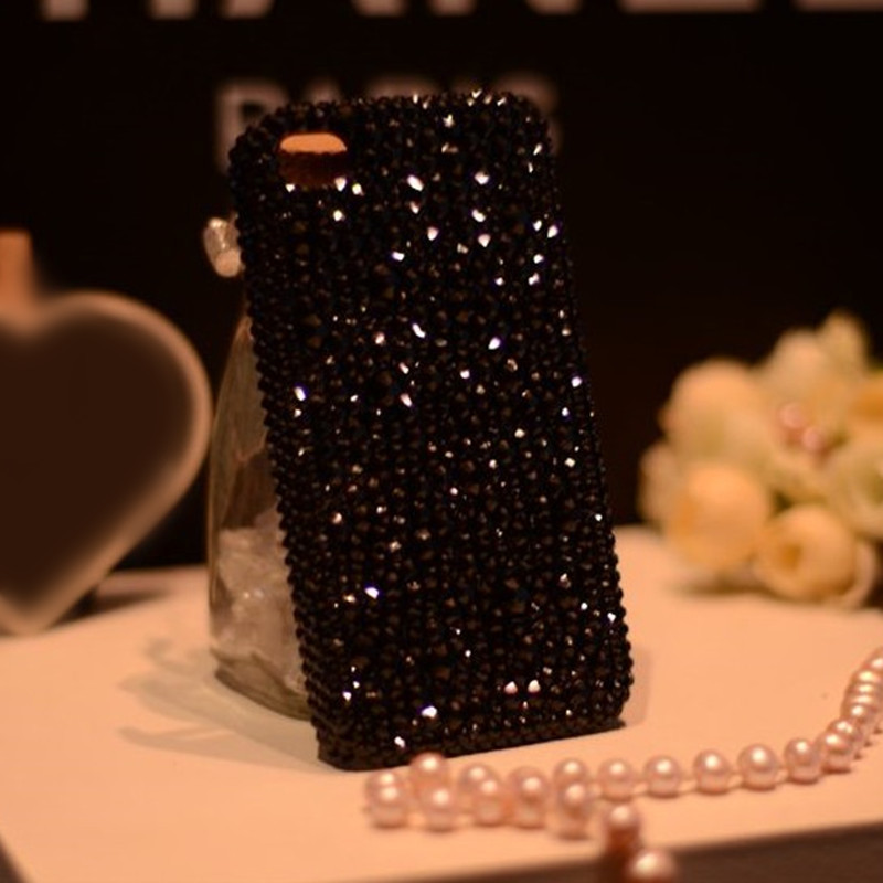 Suitable for iPhone XS Max Apple 14 13 12 11Promax Mobile Phone Case 7 Black Rhinestone Xr Suitable for iPhone XS Max Apple 14 13 12 11Promax Mobile Phone Case 7 Black Rhinestone Xr