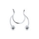 Nose ring septum nose ring fake horseshoe ring no need for piercing fake nose ring antlers nose nail piercing jewelry