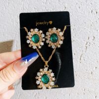 Necklace Earrings Wedding Jewelry Set