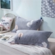 Chanh bông gối một cặp in bông gối đơn dễ thương da vàng gối bìa 48cmx74cm - Gối trường hợp gối nước